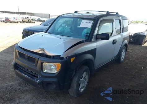 2003 Honda Element Dx z USA, uszkodzony, nr VIN 5J6YH18263L011573